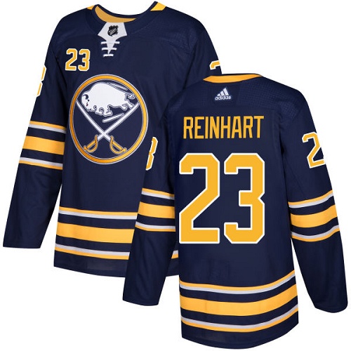 Adidas Buffalo Sabres #23 Sam Reinhart Navy Blue Home Authentic Youth Stitched NHL Jersey